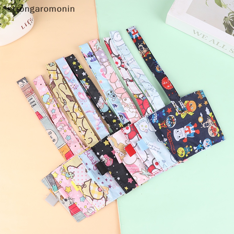 St phim hoạt hình eco-friendly đồ uống túi cốc bìa vải tote túi trà cà phê hand-cranked uống trà sữa cà phê túi xách vải ba st