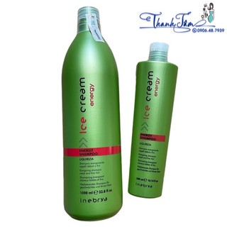 Dầu gội Inebrya chống rụng tóc Ice Cream Energy Anti Hair Loss 1000ml