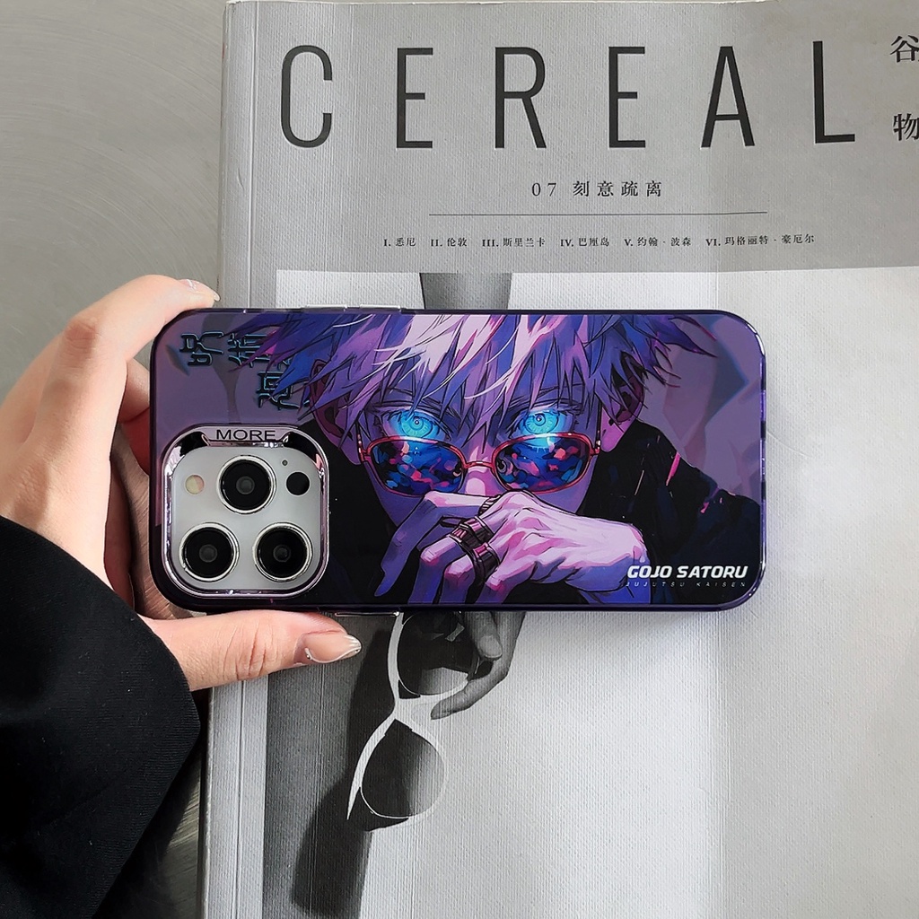 Ốp Điện Thoại Hình Jujutsu kaisen Cho iphone 15 14promax 14pro 13promax 14 13 12 pro max 11