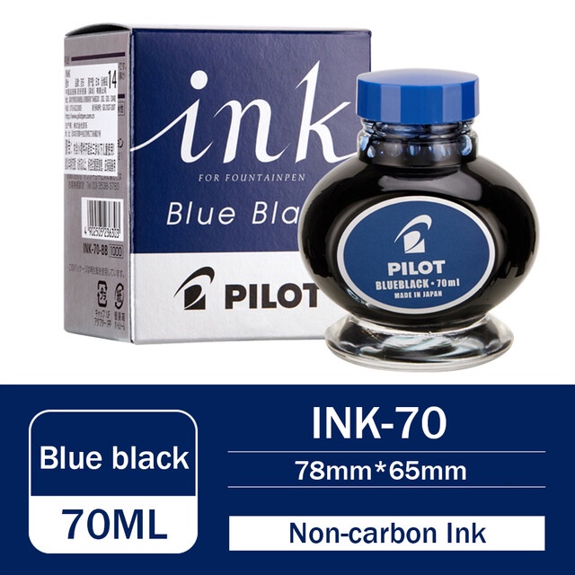 1 chai japan pilot fountain pen ink ink-30/70/350 không dễ chặn nib 30/50 / 350ml dung tích lớn bút máy mực thư pháp