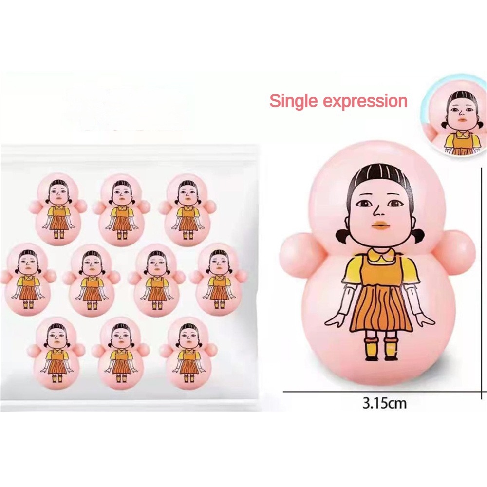 ✳wwei Giá Sỉ Pikachu Doremon Mini Tumbler Mầm Non Sản Phẩm Vui Nhộn Dành Cho Trẻ Em Đồ Chơi Thư Giãn Giải Tỏa Căng Thẳng Tumbler 1 CÁI Wweiwei