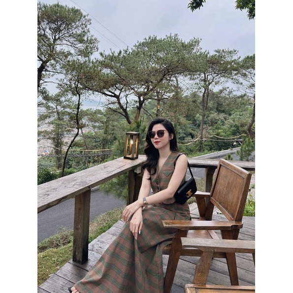 Túi đeo chéo nữ Khoá Vàng Chữ C da trơn fullbox T010-TA