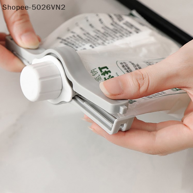 Kẹp niêm phong nắp vặn túi gia vị sữa bột muối túi niêm phong kẹp đồ ăn nhẹ kẹp bảo quản thực phẩm tiện ích phụ kiện nhà bếp (f)