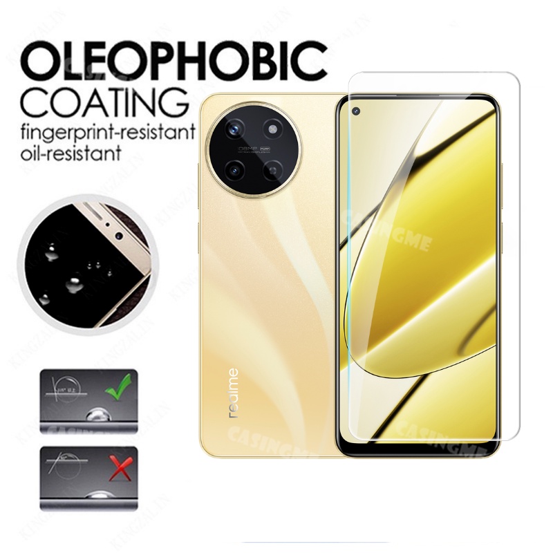 Realme 11 2023 full cover kính cường lực flim cho realme realmi 11 11 realme11 11realme 2023 4g 5g mặt trước phim mặt sau kính mặt sau ống kính máy ảnh bảo vệ màn hình