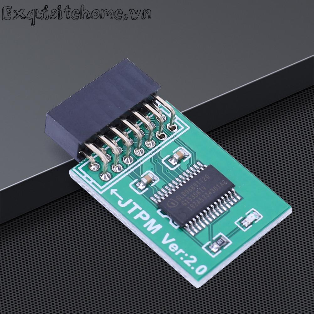 Module bảo mật mã hóa tpm2.0 module thay thế cho bo mạch chủ msi