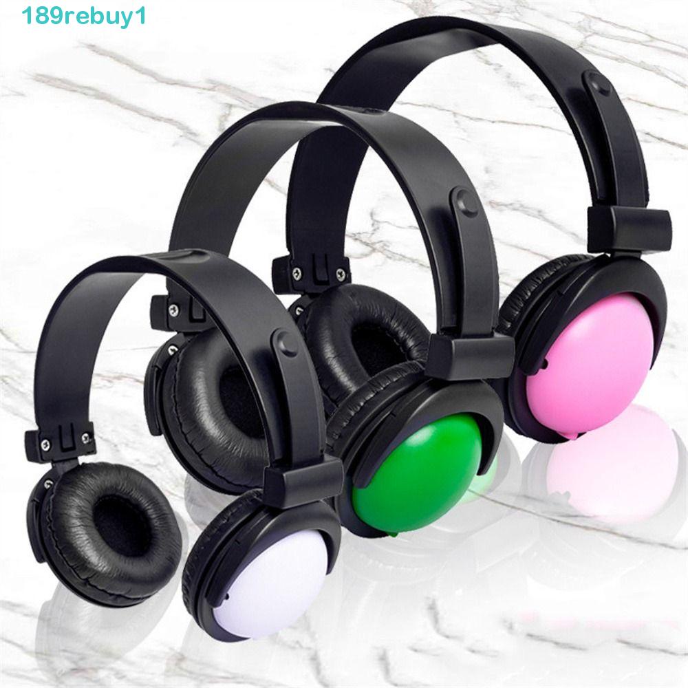 Rebuy1 doll headphones, foldable toys dolls, headset props tai nghe mô hình nhựa đồ chơi trẻ em có thể điều chỉnh