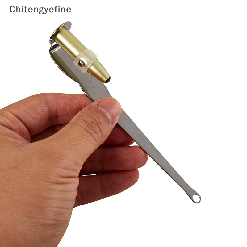 Ctye thép không gỉ tonsil stone remover tools led light mouth cleaner care tool fine