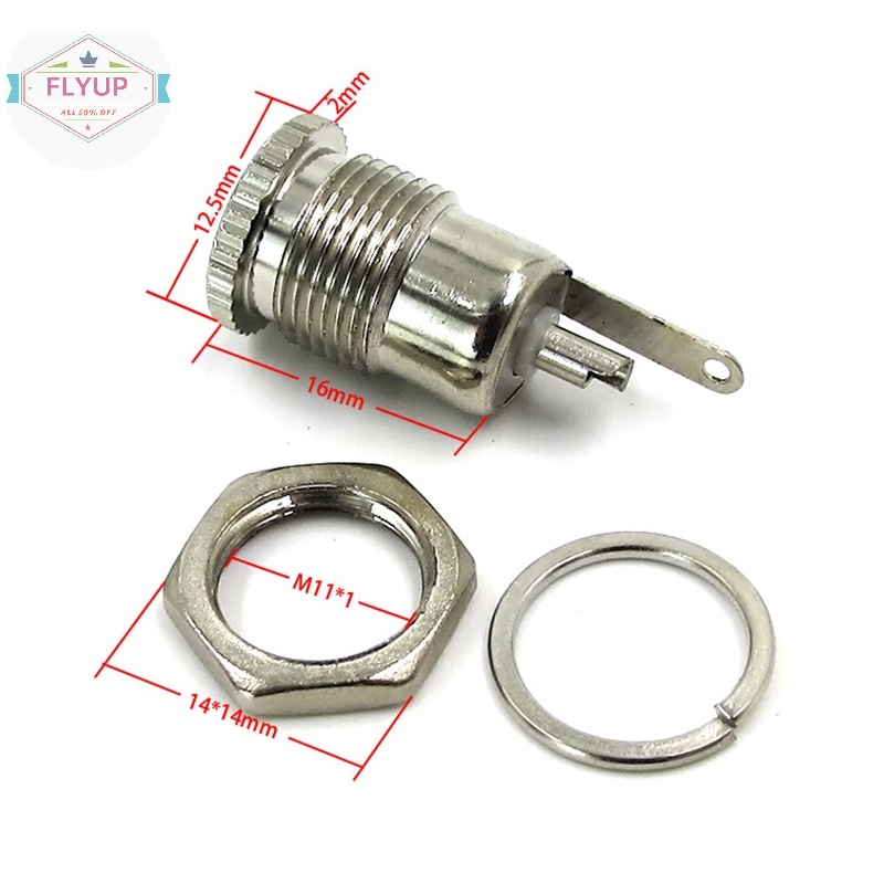 Flyup Bộ 5 Đầu Nối 5.5Mm x 2.1mm dc dc dc-099 vn