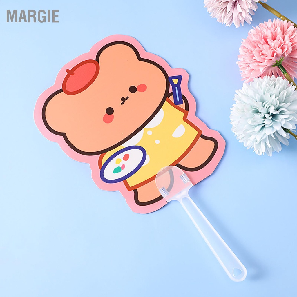 * Quạt cầm tay hoạt hình nhiều mẫu dễ thương MARGIE
