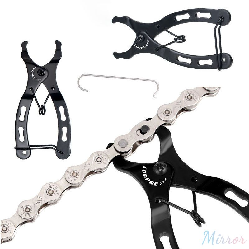 ♕ Công cụ liên kết nhanh xích xe đạp rủi ro với móc lên Kìm đa liên kết Mtb Kẹp xích xe đạp Khóa ma thuật Bộ công cụ xe đạp Công cụ sửa chữa xích