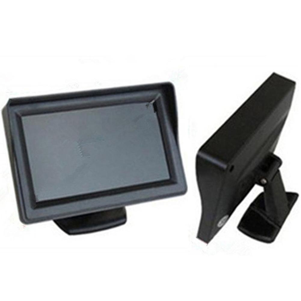 Màn hình chiếu hậu 4,3 inch ô tô camera quan sát phía sau lcd đảo chiều bộ hệ thống đỗ xe không thấm nước tầm nhìn ban đêm đảo chiều dự phòng