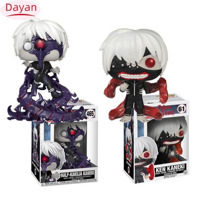 Dayan funko pop tokyo ghoul doll hình đồ trang trí kaneki ken hình mô hình đồ chơi cho người hâm mộ trang trí văn phòng