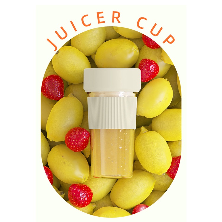 JIASHI Máy ép trái cây cầm tay điện nhỏ Máy ép trái cây gia đình đa chức năng