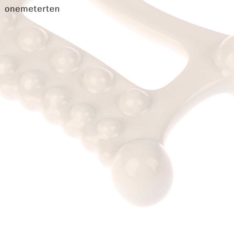 Rten ceramic scraping board full body scraping plate facial gua sha tool acupoint massager cầm tay giảm béo tĩnh điện miễn phí di động n