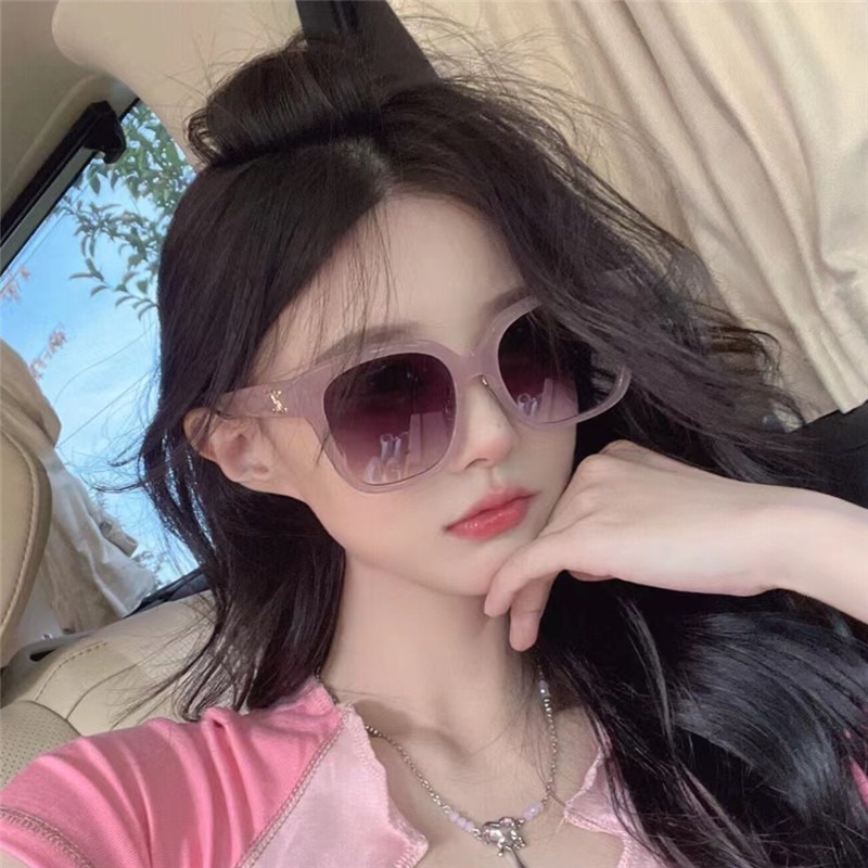 Kính râm gọng vuông ultra-light anti-radiation thời trang âu mỹ cá tính viền dày gọng kính xu hướng thời trang, kính râm nam và nữ hip hop