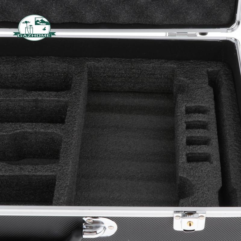 Túi đựng mic eva nội thất vỏ cứng vali mic nhôm di động bền với tay cầm hộp đựng bánh răng mic cho phụ kiện máy trộn giai đoạn studio