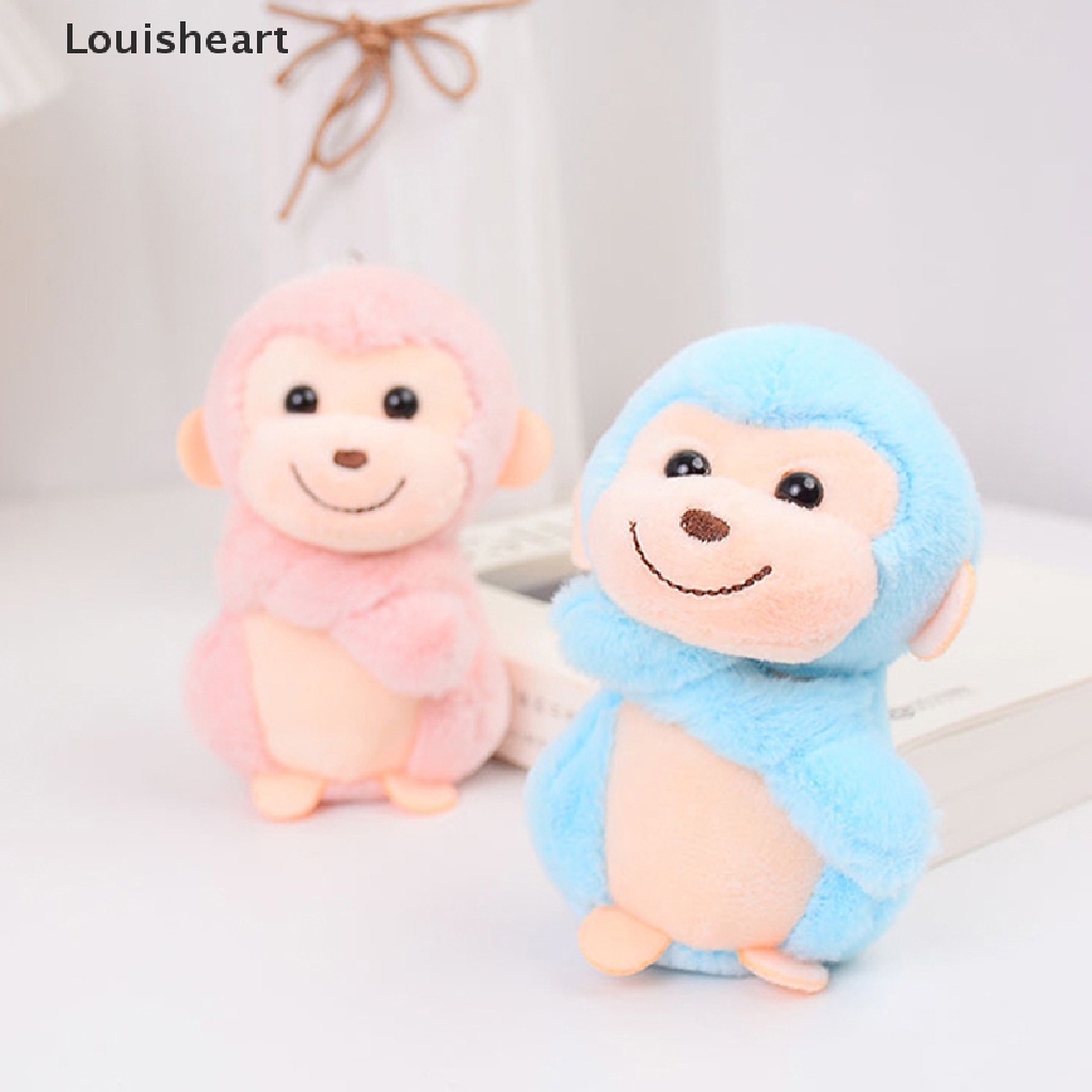 Louisheart Móc Khóa Hình Khỉ Nhồi Bông Đáng Yêu