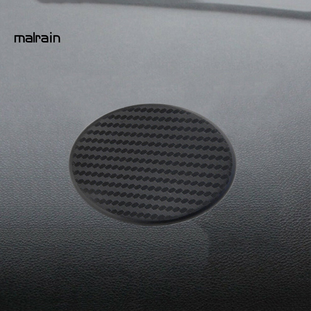 Bộ 2 Miếng Lót Cốc Nước Hình Tròn Bằng Silicon Chống Trượt Tiện Dụng Cho Xe Hơi