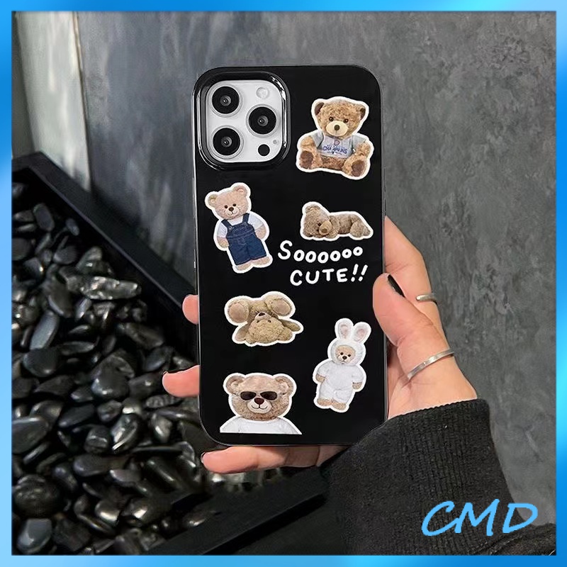 Ốp Lưng iPhone Gấu bông hoạt hình dễ thương, vỏ mềm thạch silica gel Cho Iphone Cho Iphone 6 / 6S / 6splus / se / 7 / 7plus / 8 / 8plus / X / xs / xsmax / 11 / 12 / 13 / 14 / Plus / pro / pro max-514