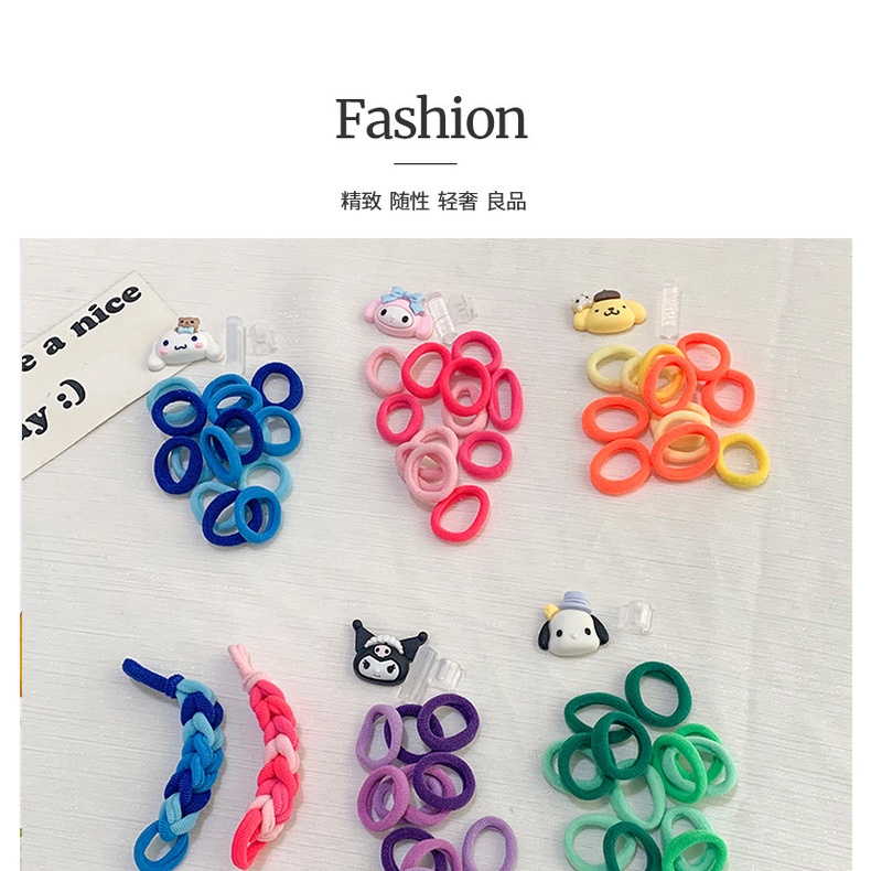 Sanrio Dây Thun Buộc Tóc / Vòng Tay DIY Bằng Cao Su