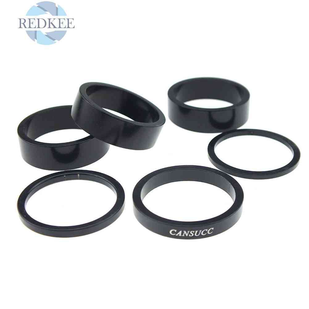 Set 6 Vòng Đệm Phuộc Trước 2 / 3 / 5 / 10mm Chuyên Dụng Cho Xe Đạp