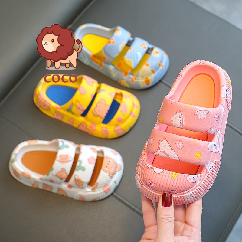 Dép Đi Trong Nhà Chống Trượt Phong Cách Công Chúa Thời Trang Mùa Hè Dành Cho Bé Trai Và Bé Gái