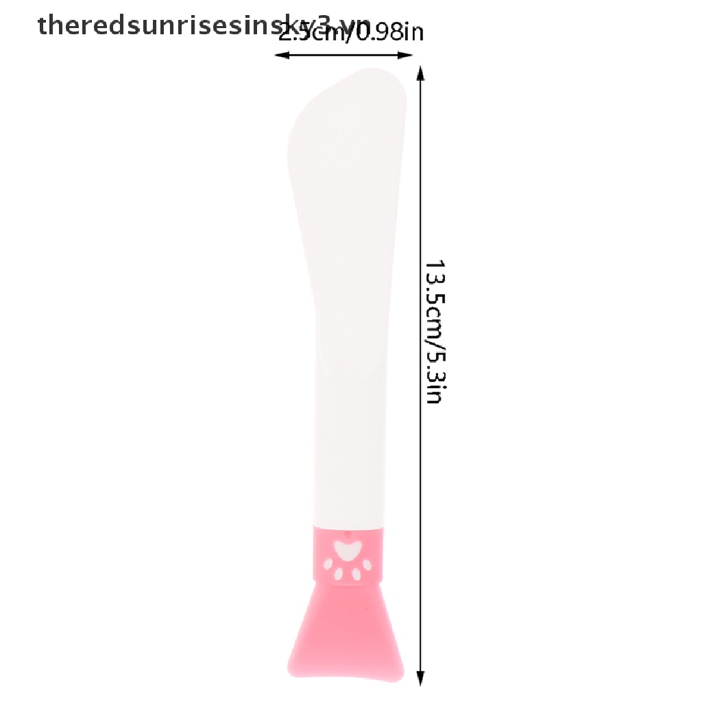 ## 1 Cọ Silicon Hai Đầu Dùng Đắp Mặt Nạ Trang Điểm Chuyên Nghiệp Thời Trang