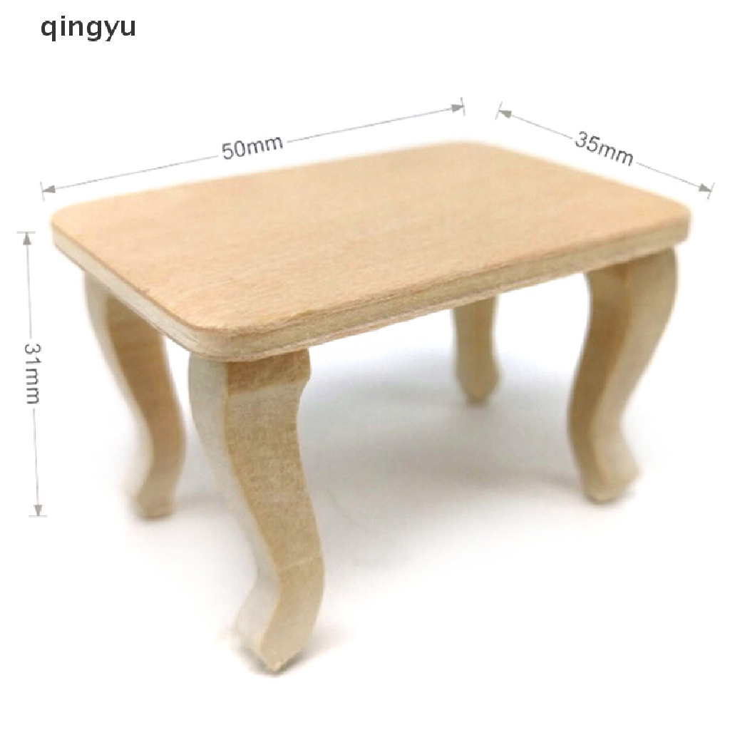 Mô Hình Bàn Trang Trí Nhà Búp Bê Mini Tỉ Lệ 1: 12