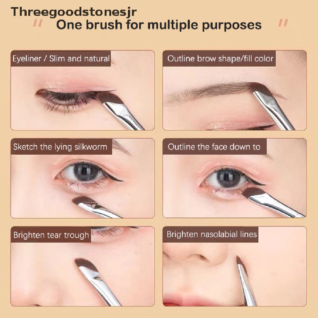 1 Cọ Trang Điểm Kẻ Mắt Chuyên Nghiệp Cho Nữ JR