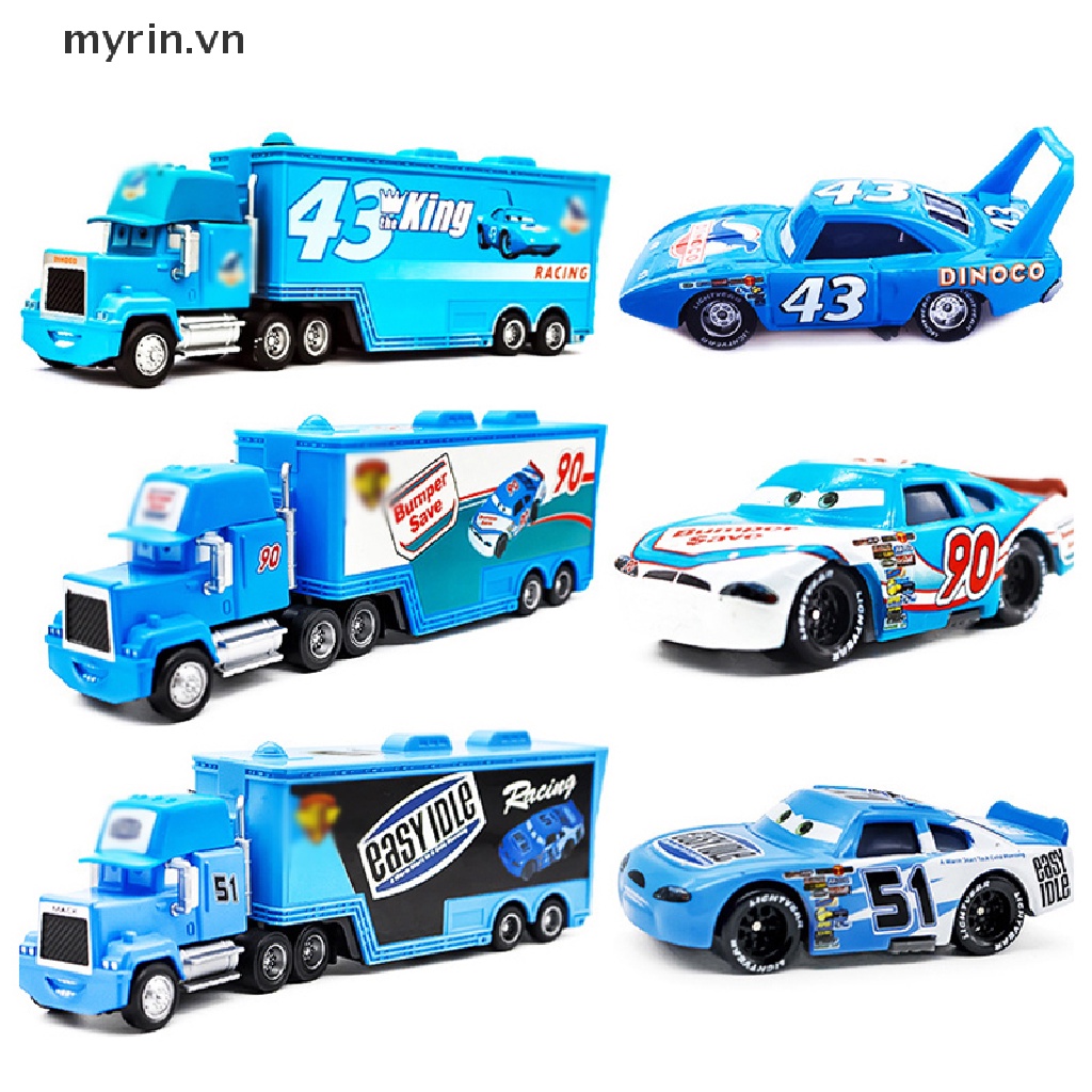 DISNEY Mô Hình Xe Tải Pixar Cars 3 Bằng Kim Loại