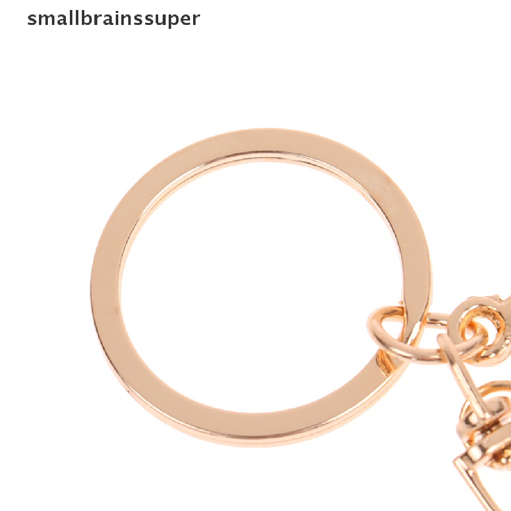 Móc Khóa Hình Thỏ / Mèo / Hoa Tráng Men Dễ Thương Dùng Làm Quà Tặng SBS