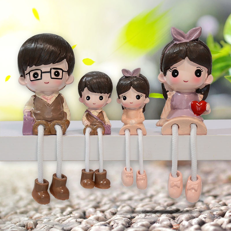 Búp Bê Hoạt Hình Treo Chân Trang Trí Phòng Khách Cho Bé