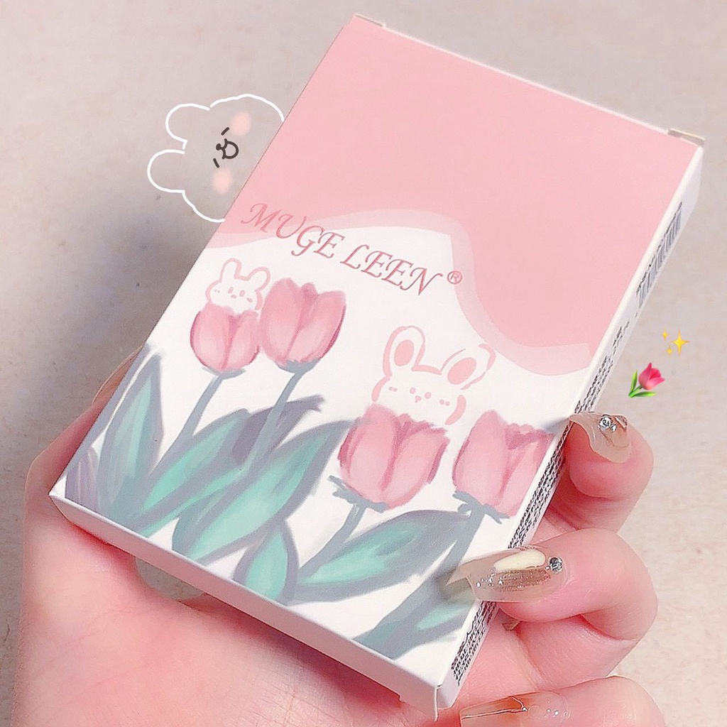 Set 5 Thỏi Son Lì Muge LEEN Tulip Không Phai Màu