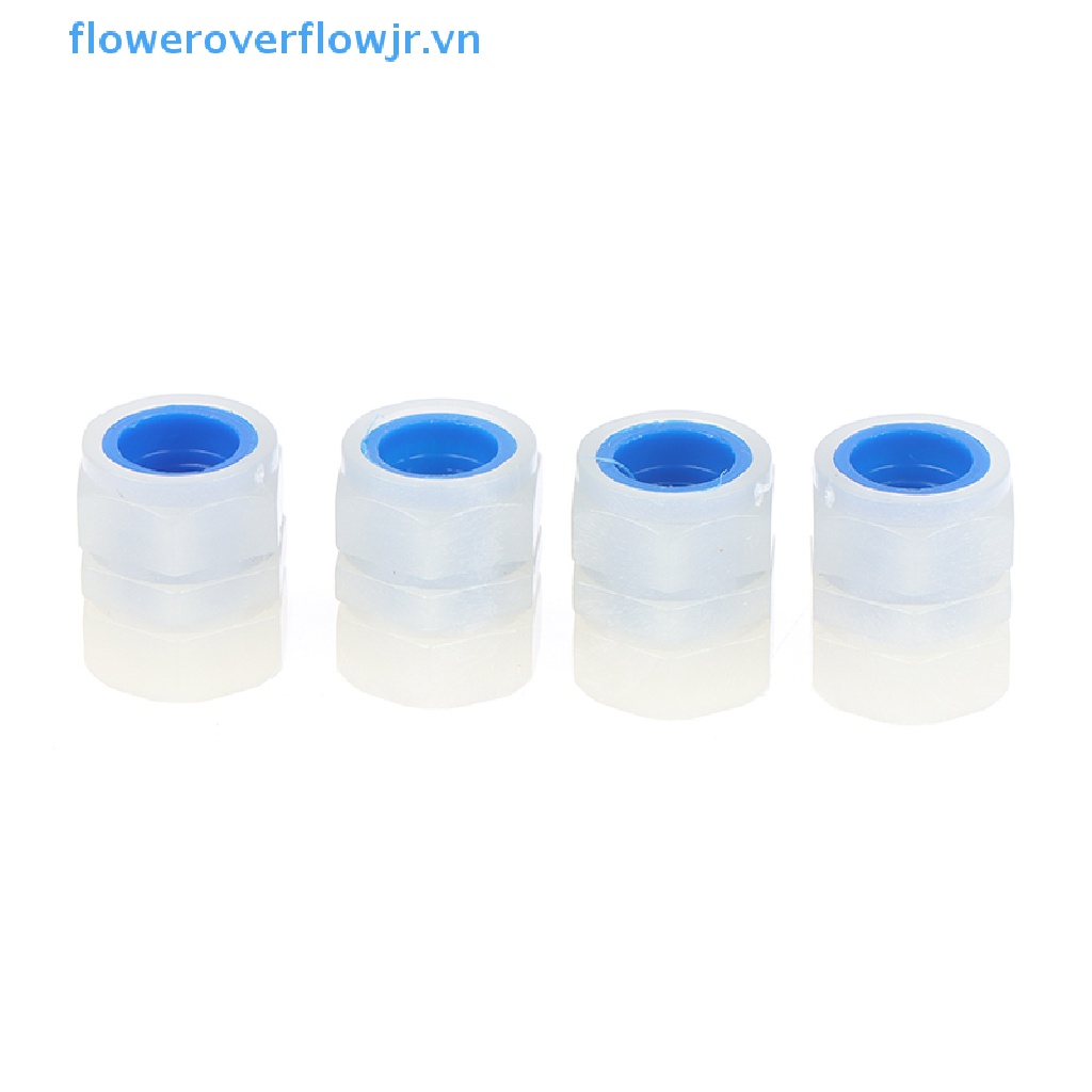 Bộ 4 Nắp Van Bánh Xe Chống Bụi Trang Trí Phát Sáng Độc Đáo