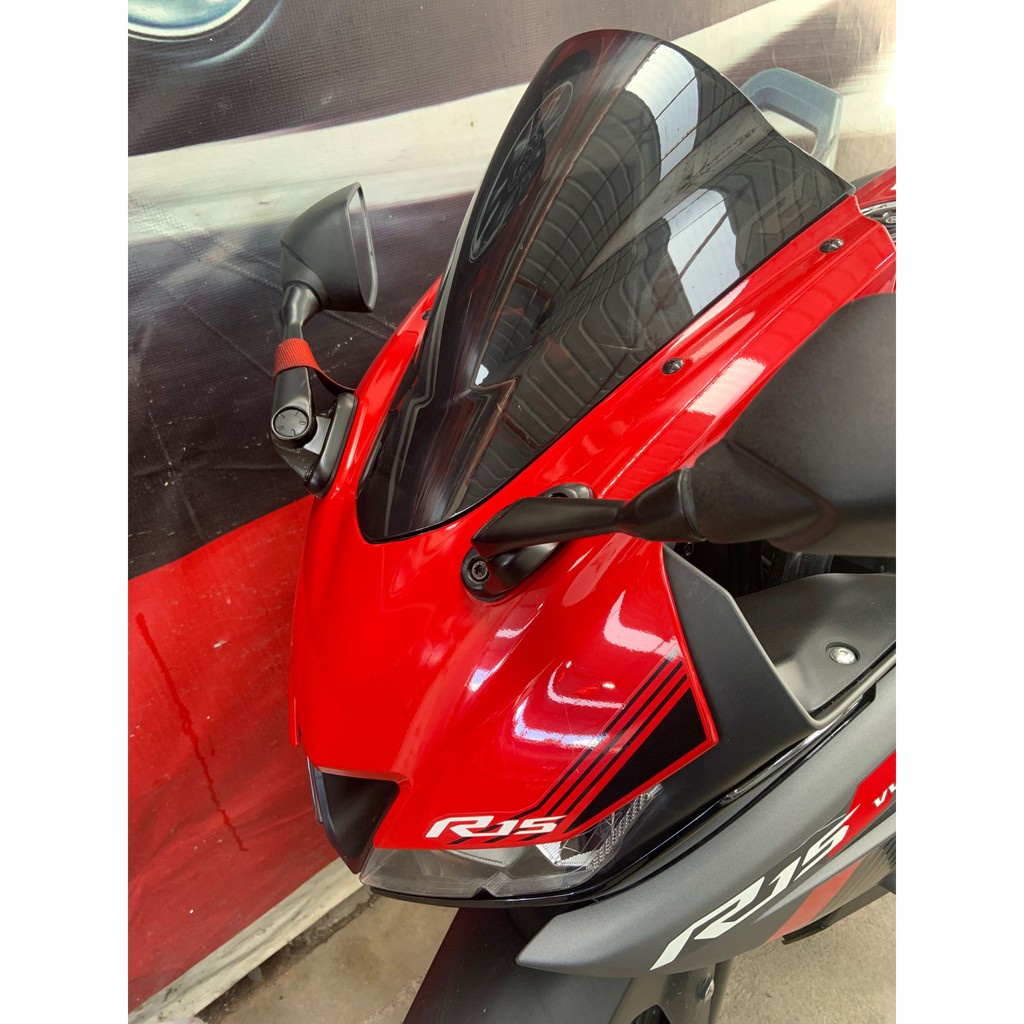 1 Kính Chắn Gió Đôi Bong Bóng Cho yamaha r15 v3 2017 2018 2019 2020 2021