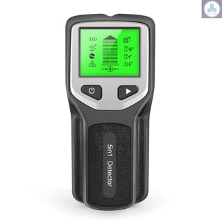 Stud Finder Wall Scanner - 5 in 1 Electronic Stud Detector with HD LCD Display, Wood AC Wire Metal Studs Detection