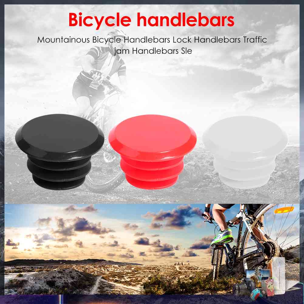 Set 2 Nút Nhựa Đậy Tay Cầm Xe Đạp Leo Núi