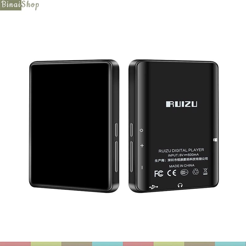 Máy Nghe Nhạc - Ruizu M7, Xem Phim MP4, Màn Hình Cảm Ứng, Bluetooth 5.0, Hỗ Trợ Loa Ngoài