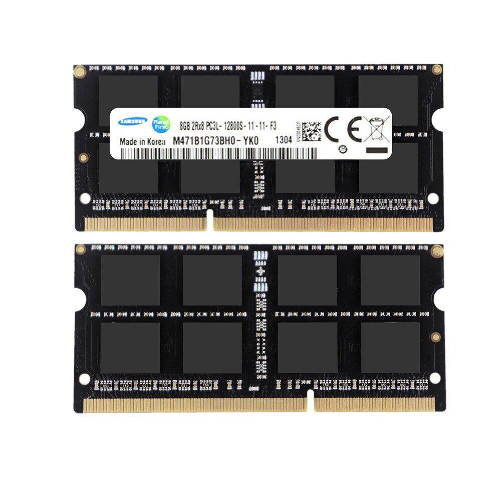 Thẻ Nhớ Laptop Samsung 16GB 2x 8GB DDR3L 1600MHz PC3L-12800S 1.35V Màu Đen