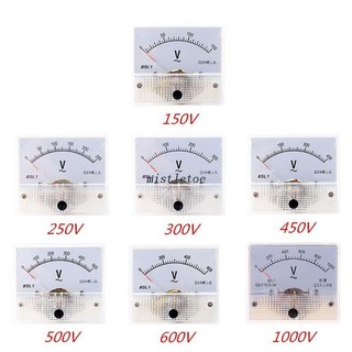 Vôn kế 85l1 ac 2.5 analog 0-150v 250v 300v 450v 500v 600v 1000v durab