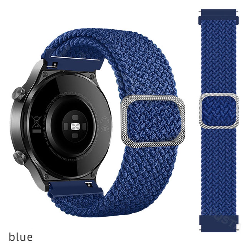 Dây Đeo Nylon Co Giãn 20mm 22mm Cho Đồng Hồ Thông Minh Huami Amazfit GTR 4 3 Pro 2 2e
