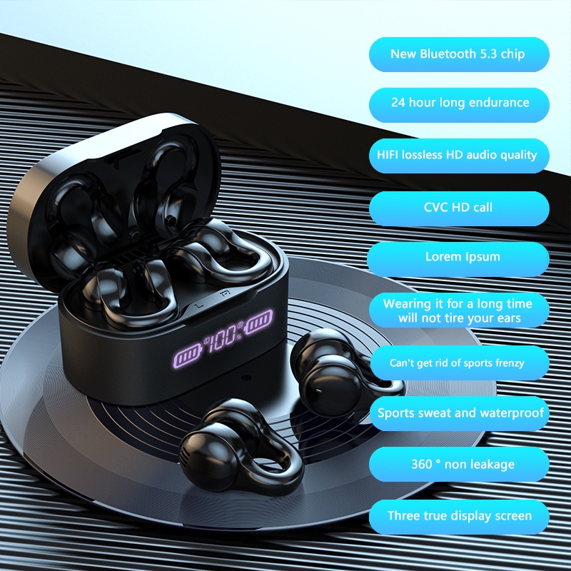 Tai nghe không dây X56 TWS 2023 Chống Thấm Nước IPX7 Âm Thanh HIFI Có Mic Kép