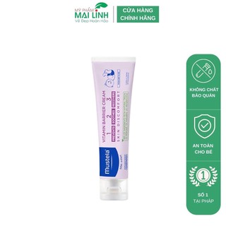 Kem Làm Dịu Da Làm Giảm Kích Ứng Và Ngăn Ngừa Hăm Tã Cho Trẻ Sơ Sinh & Em Bé Mustela 100ml