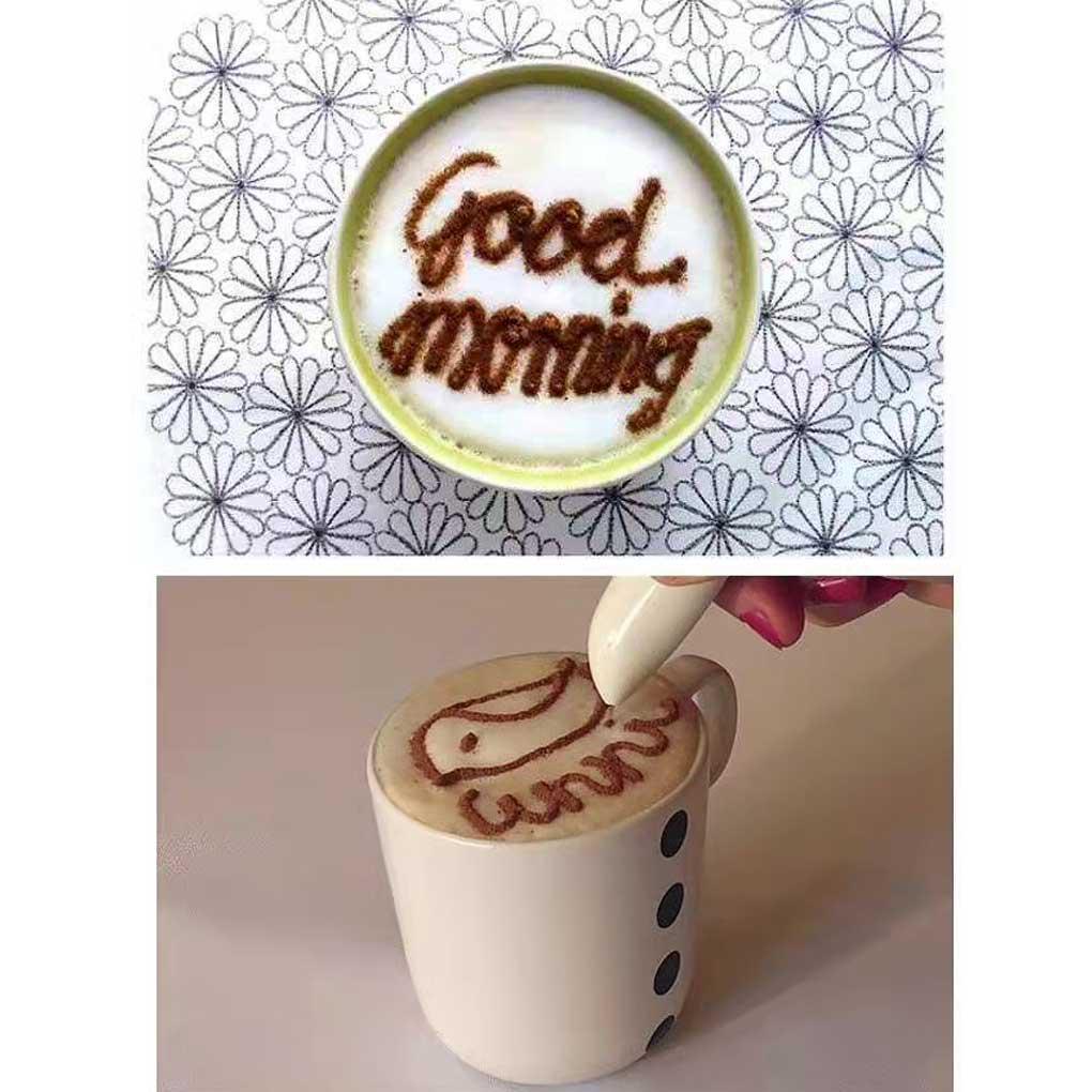 Bút Khắc Trang Trí Bánh Kem / Cà Phê / Gia Vị Chống Trượt Tiện Dụng Cho Nhà Bếp