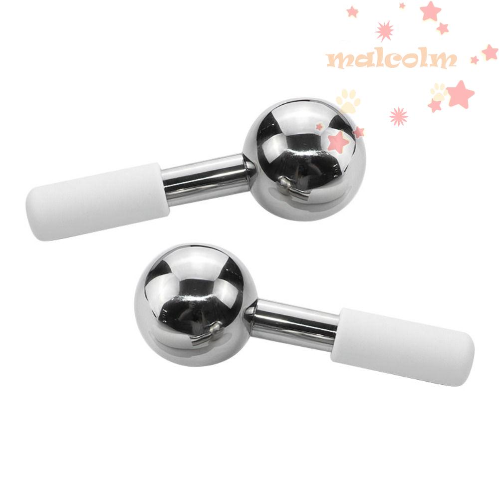 Cây Lăn Mát Xa Mặt / Cơ Thể Bằng Thép Không Gỉ Tiện Dụng Cho Nữ