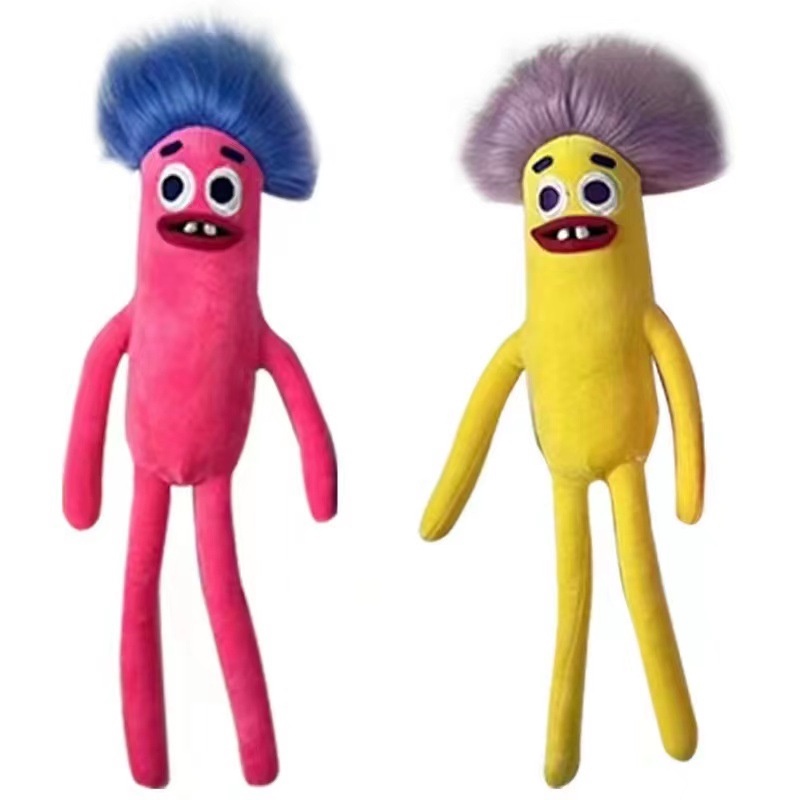 Thú Nhồi Bông Hình Xúc Xích Nhảy Múa Xấu Xí Có Thể Ngồi Nhiều Vị Trí