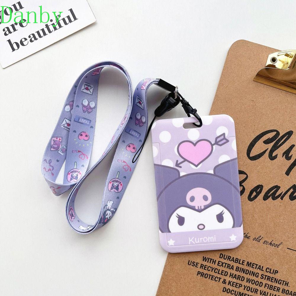 Vỏ Bọc Thẻ Xe Buýt Bằng PC Họa Tiết Mèo Kitty Melody Cún Cưng DANBY Kuromi Đáng Yêu Có Dây Đeo Nhỏ Gọn