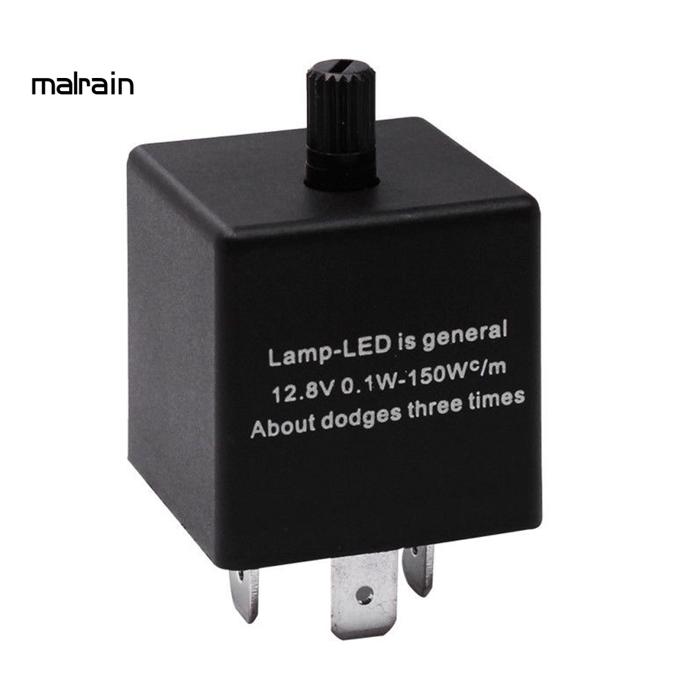 Rơ Le CF13 3-Pin Có Thể Điều Chỉnh Cho Đèn Xi Nhan Xe Hơi
