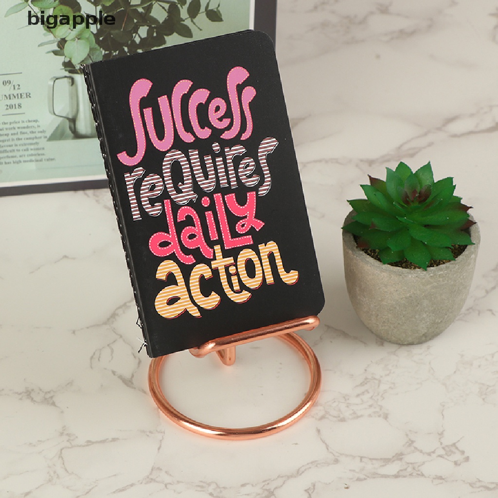 Bigapple Giá Đỡ Điện Thoại Thẻ Giấy Tờ Văn Phòng Để Bàn Bằng Kim Loại Màu Vàng Hồng Vàng Đồng Dùng Để Trưng Bày Trang Trí RDG