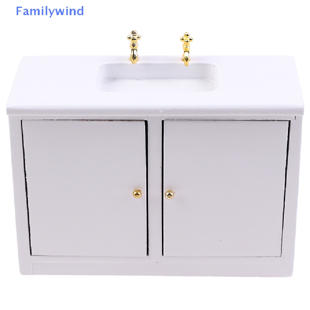 Mô Hình Bồn Rửa Tay Trang Trí Nhà Búp Bê Tỉ Lệ 1 / 12